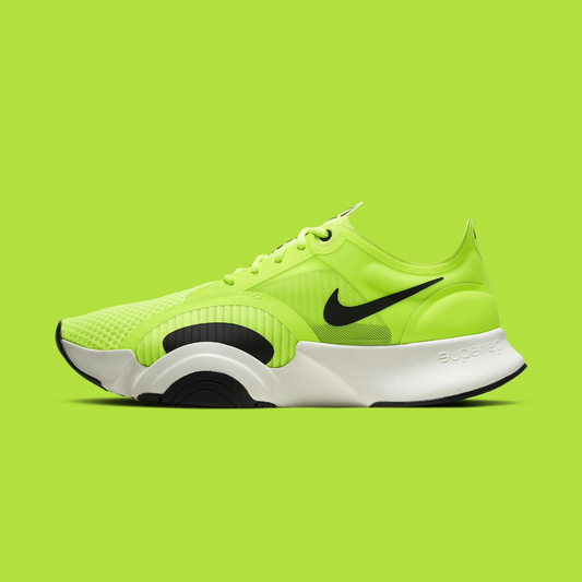 Green and Black Nike athletic Sneakers